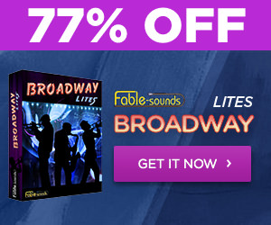 fable sounds broadway lites software